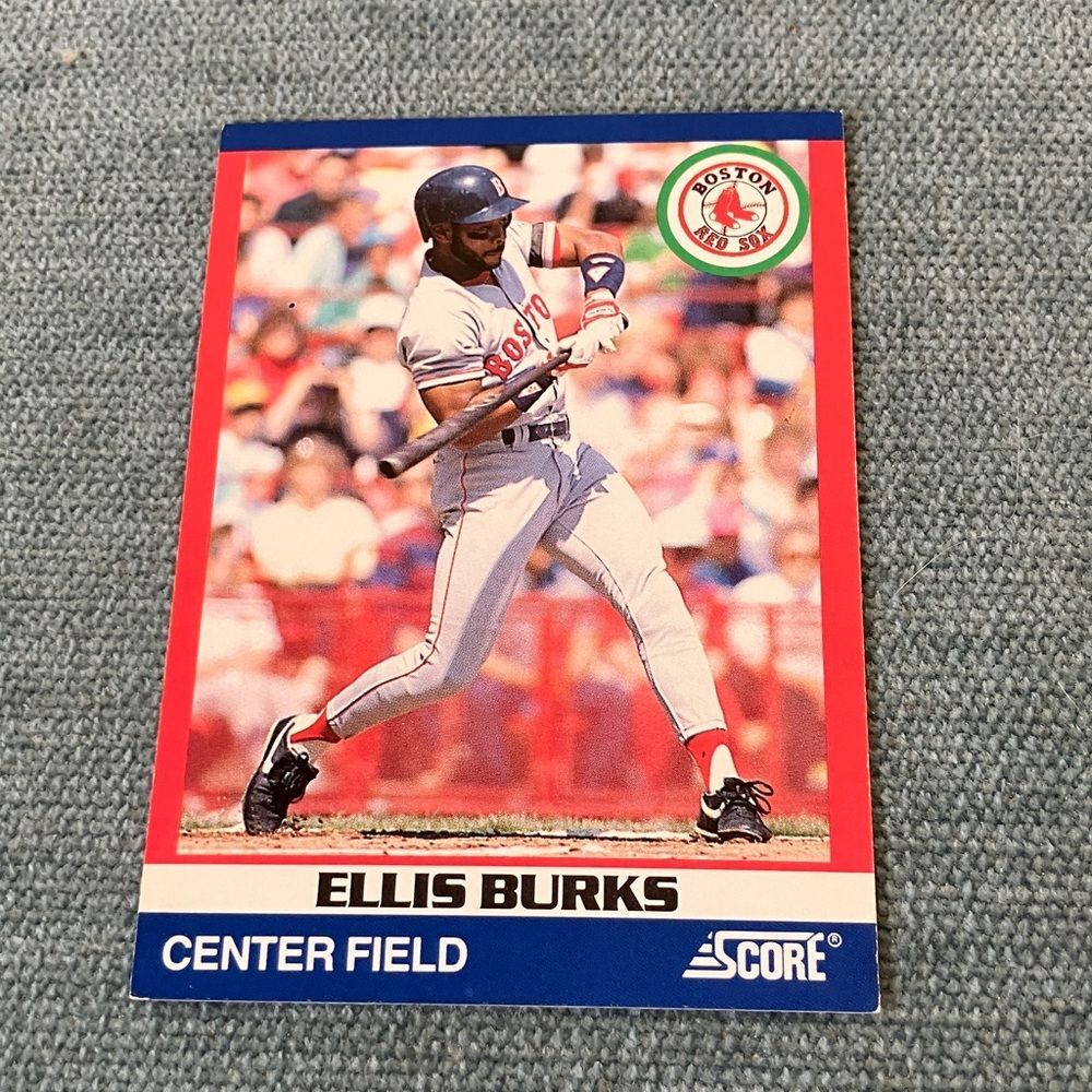 1991 Score Boston Red Sox Baseball Card Trading Card
